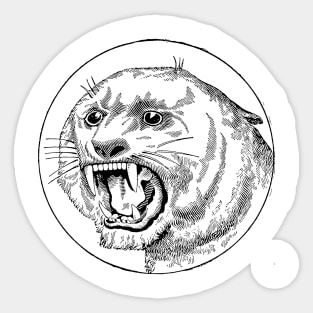 Wildcat Mountain Lion Cougar Feline Animal Cat Sticker